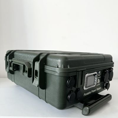 Материалы ABS Средний каркас 6000W 6048Wh Портативные электростанции с солнечной панелью USB и зарядкой в автомобиле