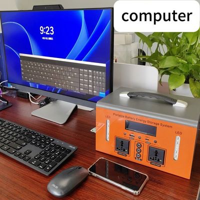 Портативная электростанция 300 Вт/500 Вт с портом USB и базой питания переменного тока для кемпинга или аварийного питания