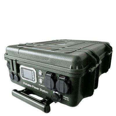 3000W 6000W LiFePO4 портативная электростанция с USB экологически чистый и устойчивый