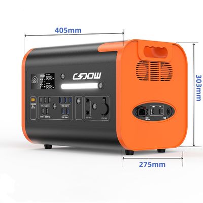 Портативная электростанция LiFePO4 40ah/2200W/2400W для зарядки с несколькими сценами и аварийных ситуаций