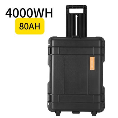 Наружное хранение энергии для кемпинга 80ah/4000W портативная электростанция для мобильного оборудования