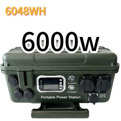 RV Солнечная зарядка высокой мощности 6000W/6048wh электростанция с ABS средней рамы