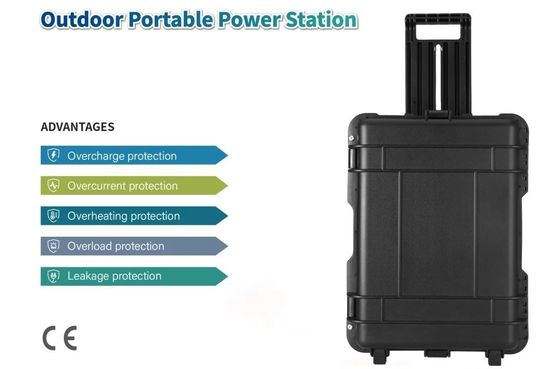 Портативная 6000W/6216wh Тернарная литийная батарея Энергохранилище Аварийная электростанция