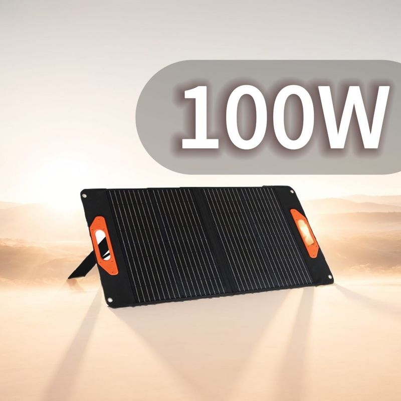 Выход постоянного тока 19V/5.3A 100W складная солнечная панель для наружных мероприятий