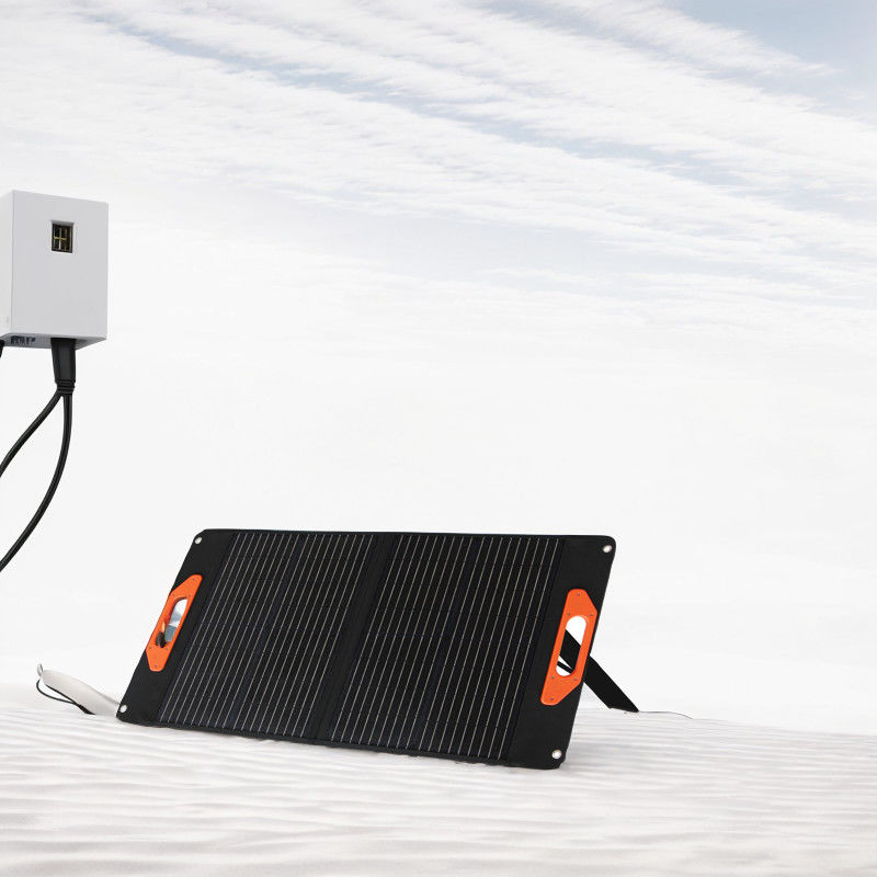 Монокристаллический кремний 50W 60W 100W 200W портативная солнечная панель для электроснабжения