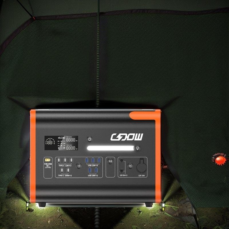 Чистый синусовой волновой инвертор AT22 2200W LCD портативный источник питания для дома