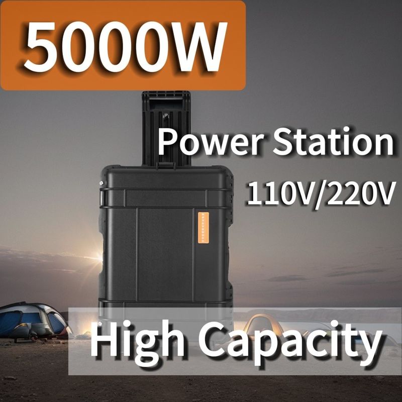 5000 Вт солнечные генераторы для зарядки 8000 Вт Пиковая мощность 6-7 ч Время зарядки для высокой