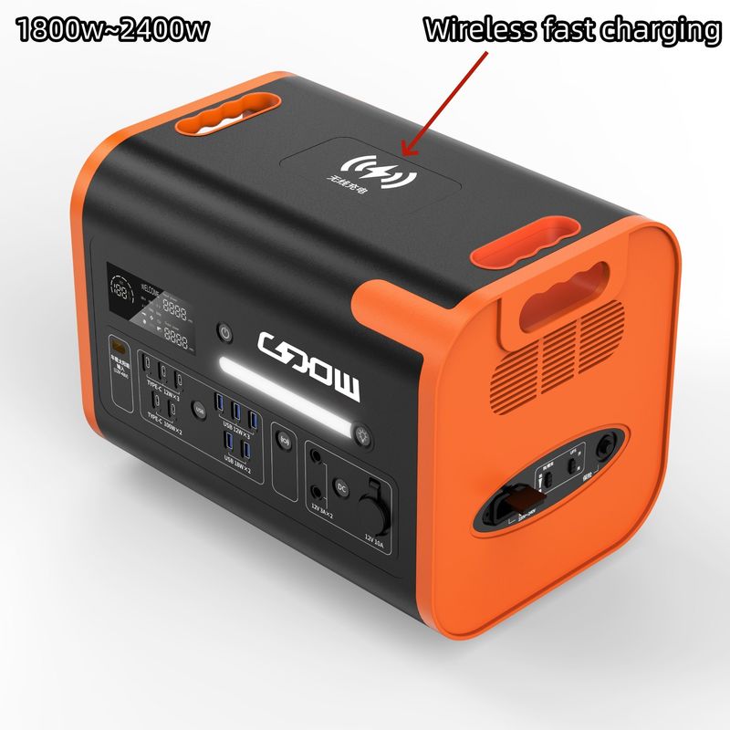 Конфигурация Чистый синус волны 220V 2048wh LiFePO4 генератор для мобильной электростанции