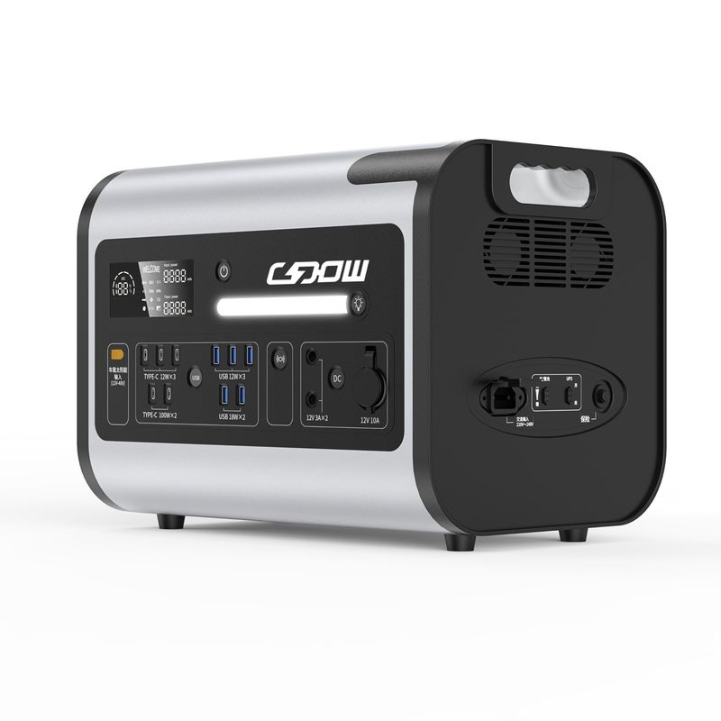Чистый синусовой волновой инвертор 220V/2200W Солнечная система электростанции для кемпинга на открытом воздухе