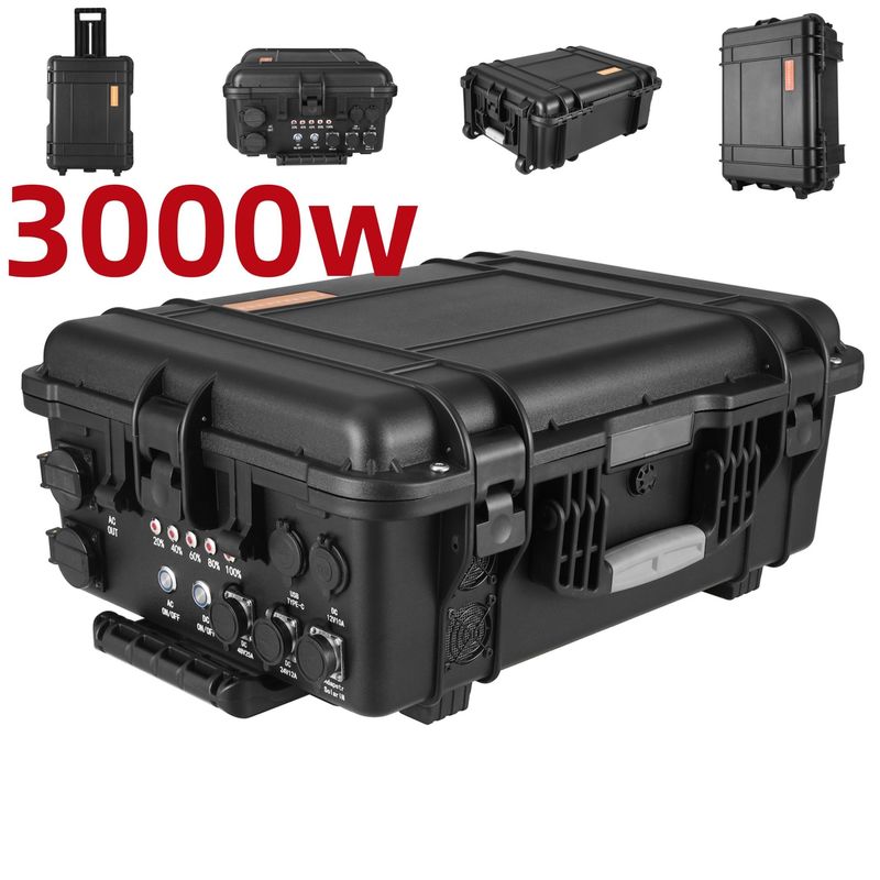220V/230V Тихая портативная электростанция Система хранения энергии с 6 - 7 часами зарядки