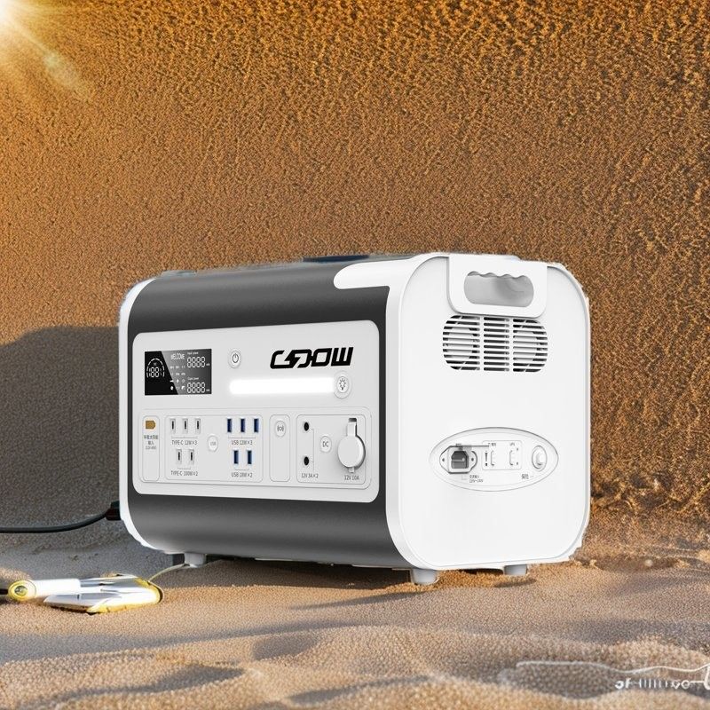 25 кг портативная солнечная электростанция 2200W-2400W солнечный генератор с мощностью 2048wh