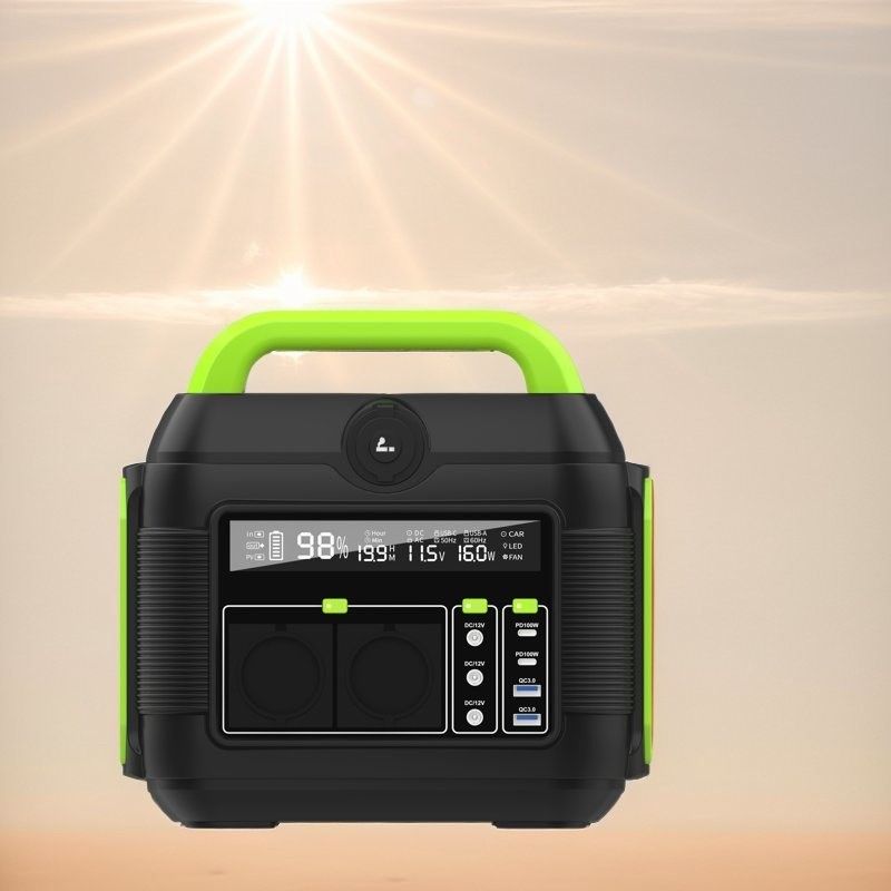 Портативная электростанция быстрого зарядки 600W/160000mAh 110V AC/DC/USB/Type-C Outdoor Output Power Bank