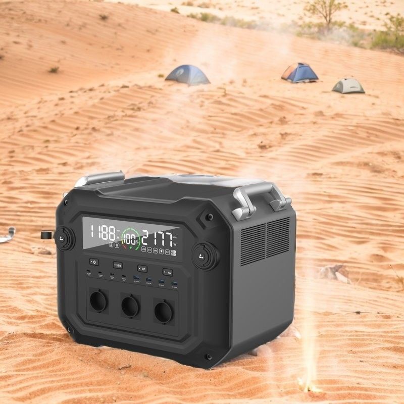 Un38.3/MSDS Аутентификация 2500W 2340wh портативная электростанция для наземного и морского транспорта