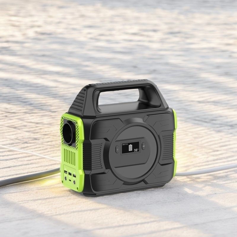 EU AC Socket 300W 500W Легкий мини-экстренный генератор солнечной энергии на балконе