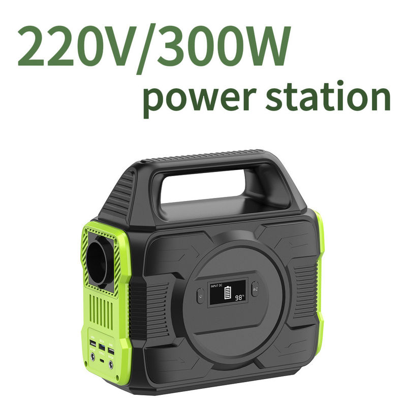 110V 220V солнечное питание портативный 300W аккумуляторный энергобанк с жидкокристаллическим дисплеем