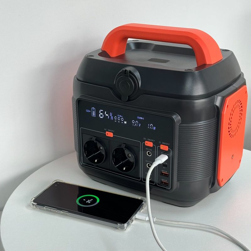 600W/300W/2200W портативный генератор для хранения солнечной энергии для аварийного кемпинга дома и RV