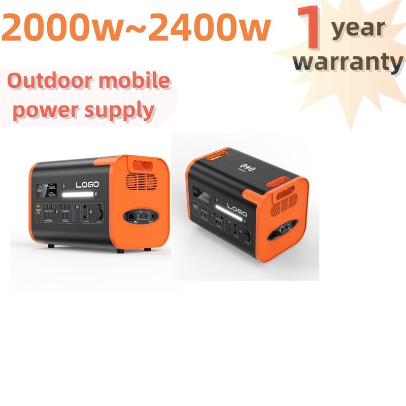 Черный 2024 Продукты 2000W/2200W/2400W портативная электростанция солнечные генераторы для дома