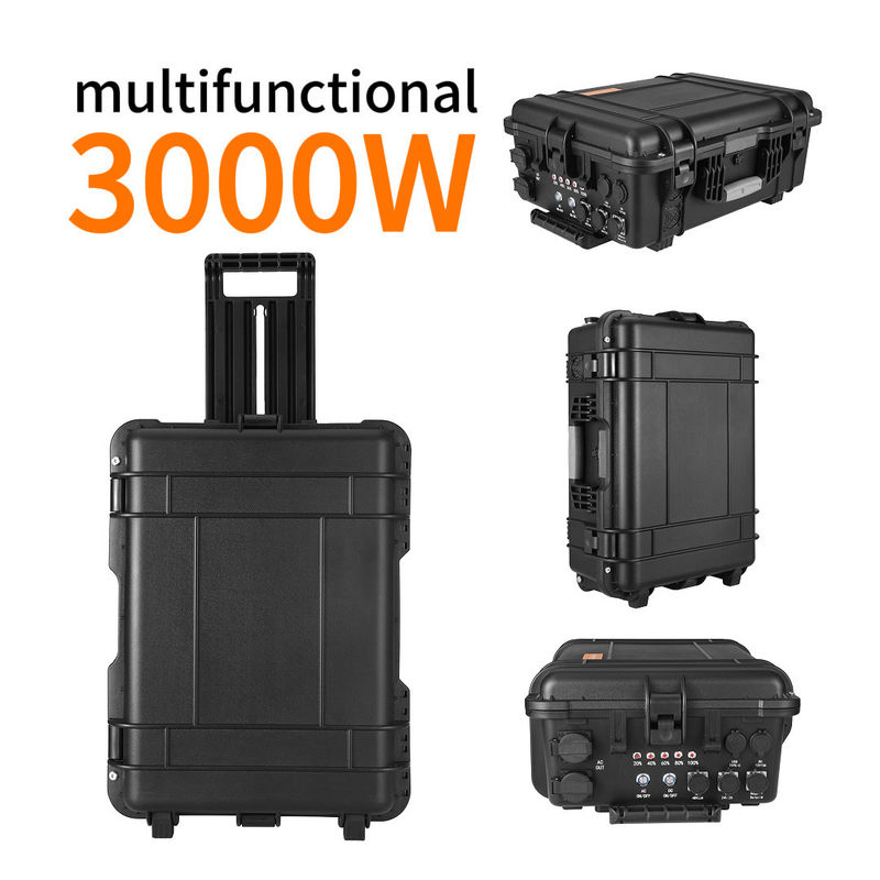Выходной ток переменного тока 15A Max LT-30 3000W портативный источник питания для батареи солнечной системы