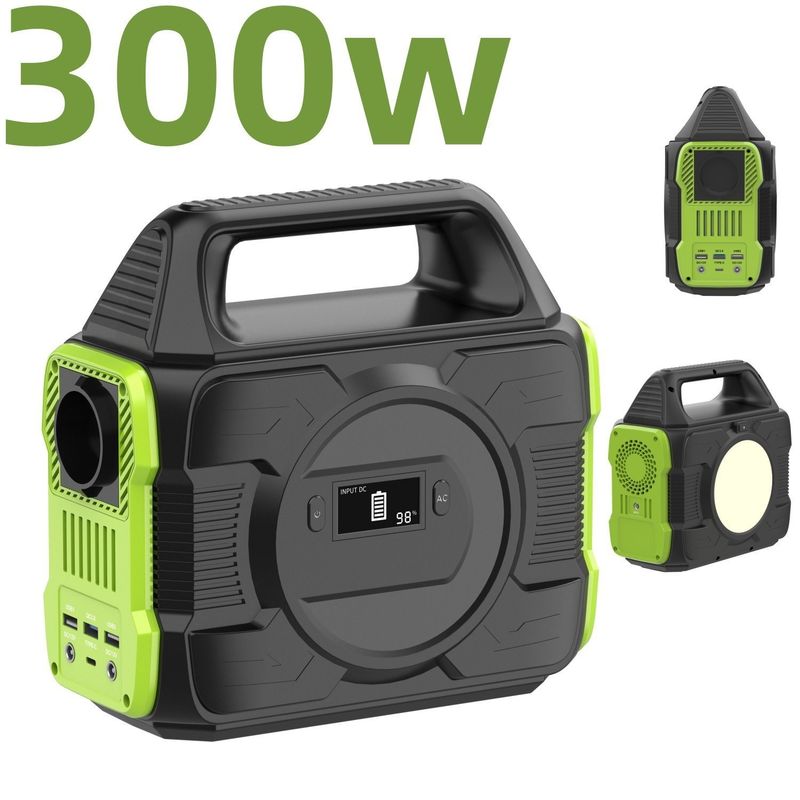 Un Внешний кемпинг 200W/300W/600W портативный генератор электростанции для хранения солнечной энергии