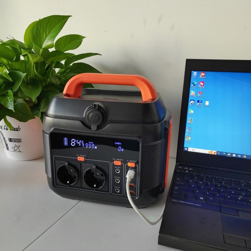 600W/576wh Прямая многофункциональная портативная электростанция с выходом Pd27W типа C2