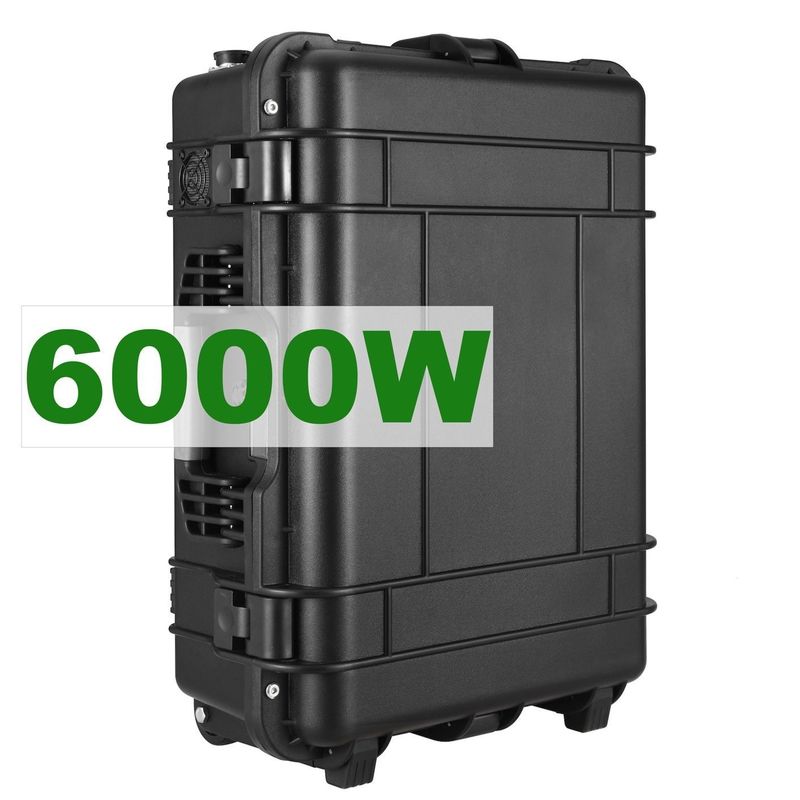 6000 Вт портативный наружный энергобанк ST-60 Солнечный генератор Электростанция для наружных