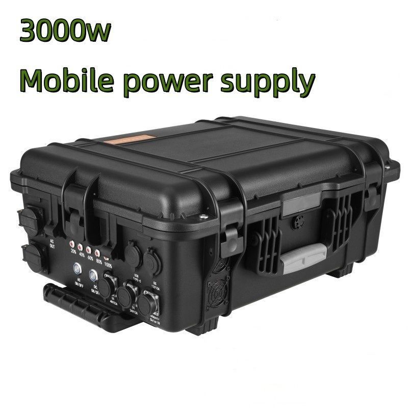 USB/Type-C 18W Max LiFePO4 110V/220V 3000W/4000W/5000W Домашняя портативная электростанция