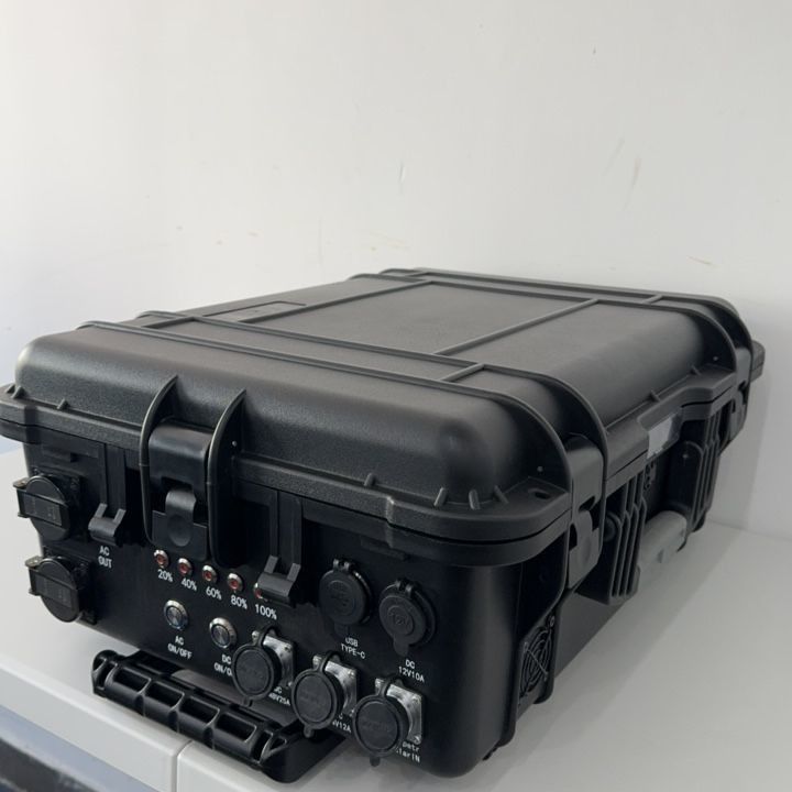 Время зарядки 6-7h Батарея LiFePO4 для кемпинга CPAP Автомобиль RV Солнечный генератор 4000 Вт