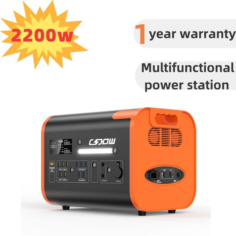 ODM OEM Выходное напряжение переменного тока 100V-120V/220V-240V Домашний солнечный генератор для кемпинга