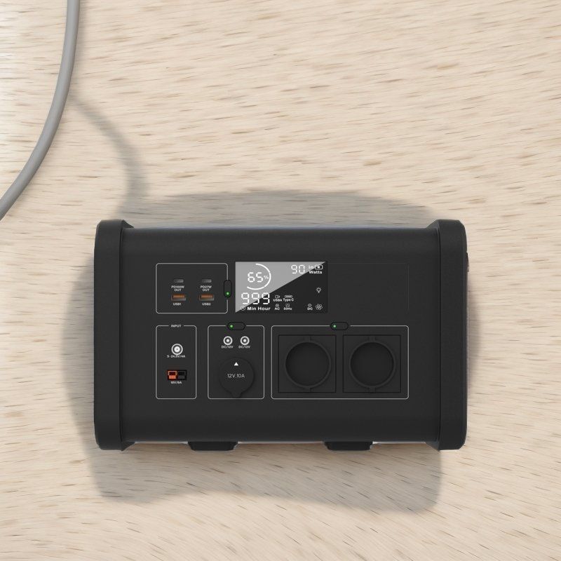 LiFePO4 700W Домашнее солнечное зарядное устройство портативный генератор электростанция для аварийного хранения энергии