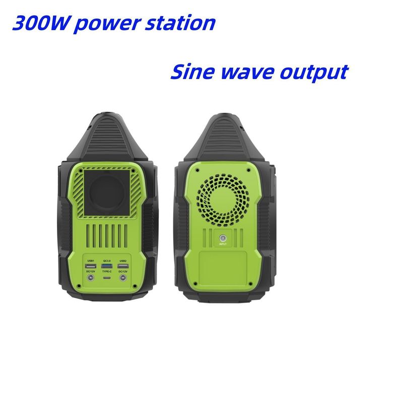 Портативная солнечная электростанция 220V 300W для беспилотных летательных аппаратов Удобное аварийное зарядное устройство для кемпинга