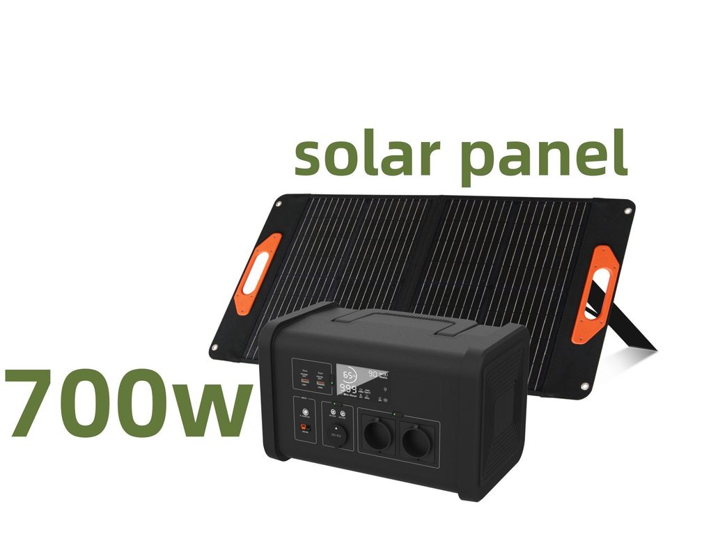 EU LiFePO4 700W Сберегатель энергии Солнечная генераторная электростанция для портативного домашнего питания