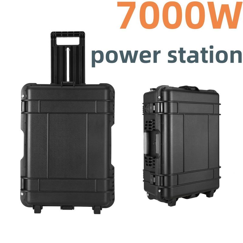 Сплав ABS ST-70 2024 портативная электростанция солнечный генератор 3000W 4000W 5000W 6000W 7000W