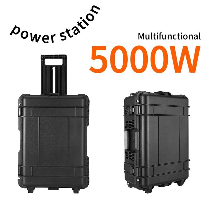 AC Pure Sine Wave 5000W портативный резервный генератор 200W 3000W Солнечная зарядная электростанция