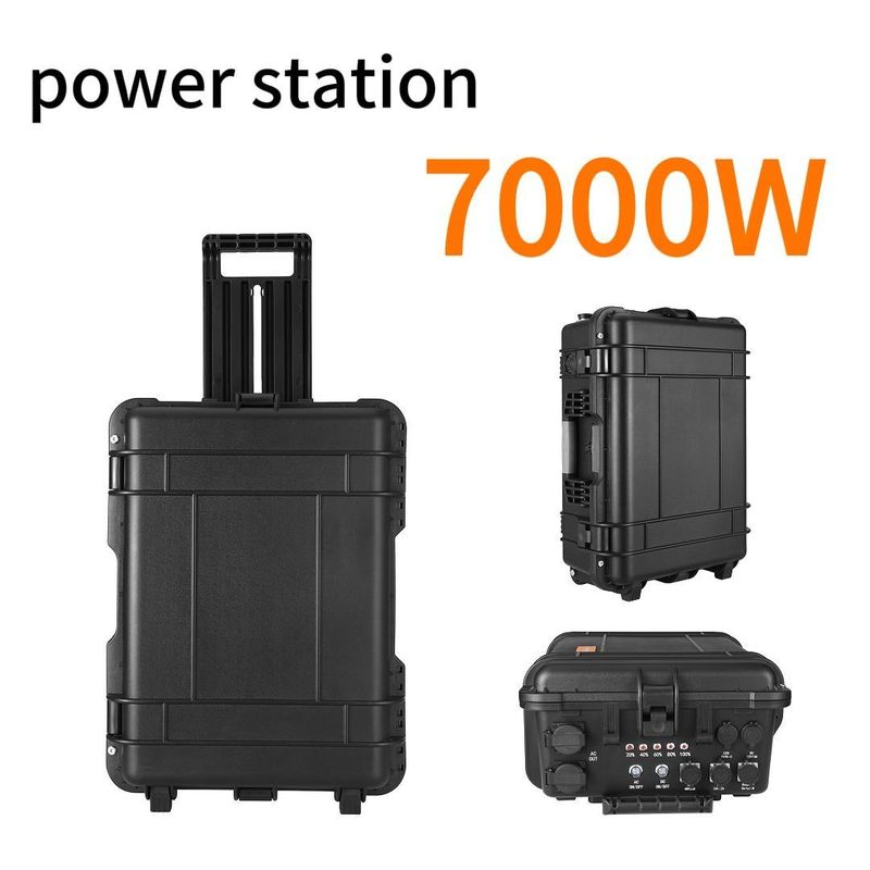 110V/220V AC Выход 7000W Стабилизированное напряжение Постоянный источник тока с пиковой мощностью