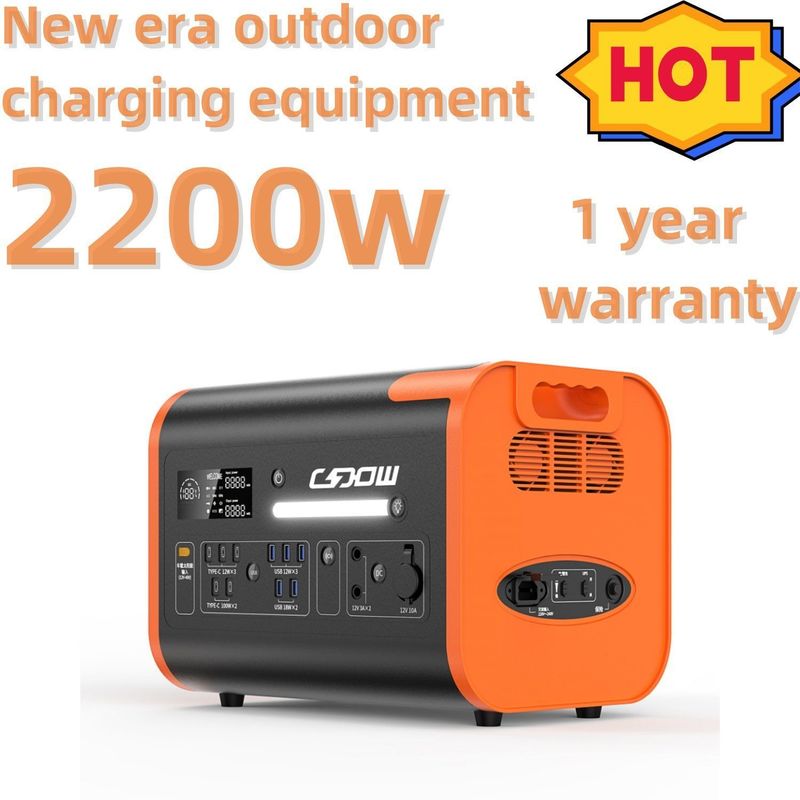 2000W/2200W/2400W портативный солнечный генератор Lifepo4 для аварийной станции зарядки