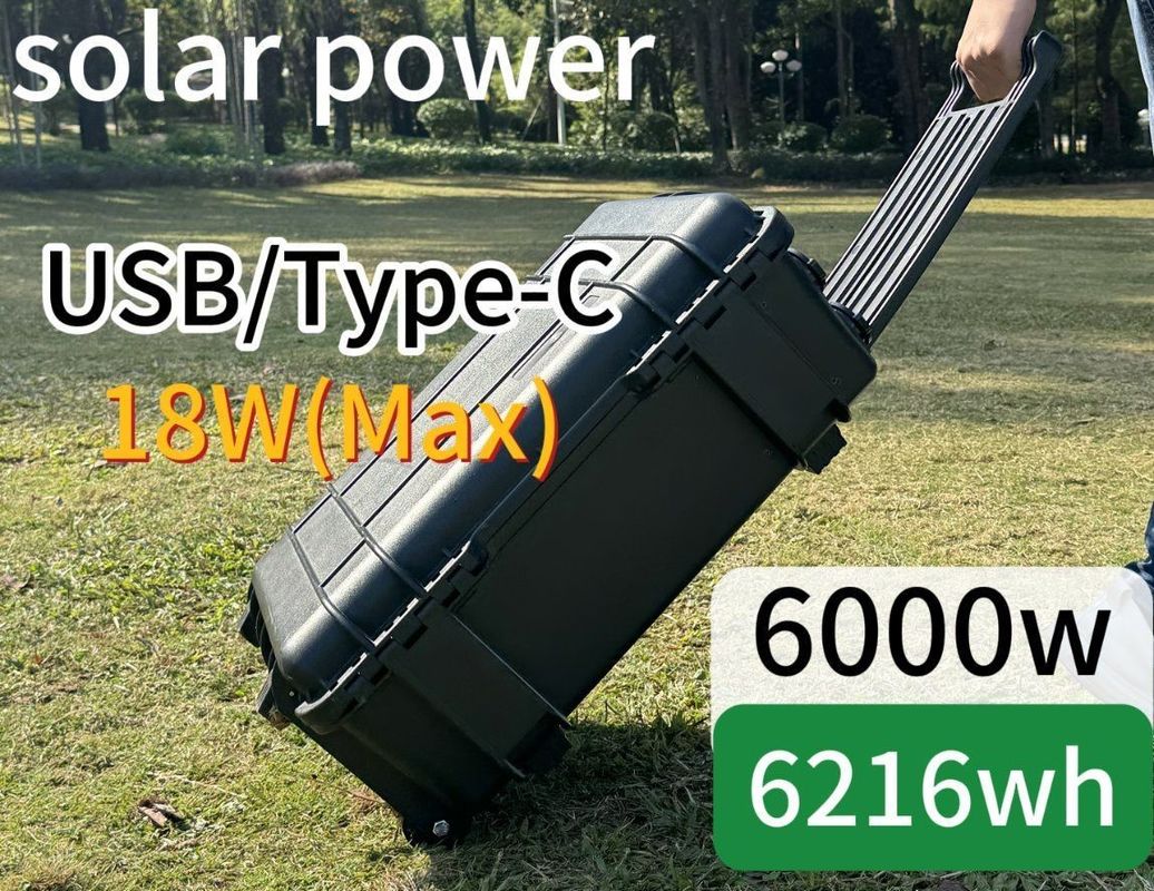 Портативная электростанция с генератором мощностью 6000 Вт.