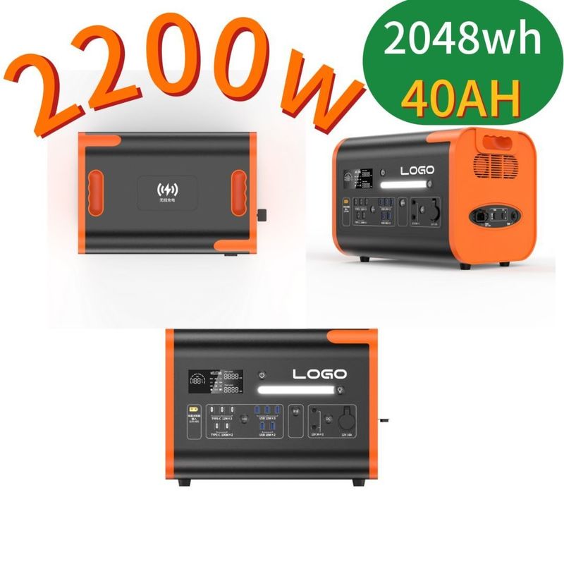 2200W-2400W Кампинговый/домашний солнечный генератор - Ваше последнее энергетическое решение для любого приключения