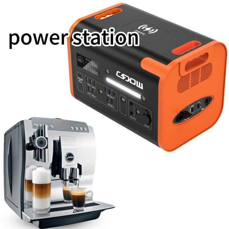 2000W/2200W/2048wh Портативная электростанция для хранения энергии для кемпинга с инвертором синусовой волны