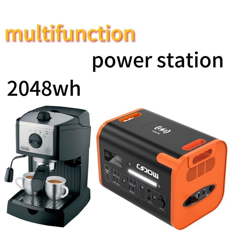 2200W/2048wh 40ah Внешняя приключенческая портативная электростанция с долговечным сроком службы