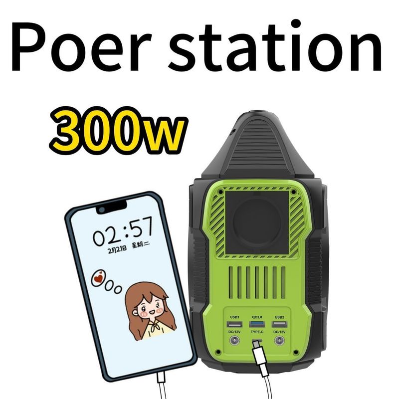 Портативный 200W/300W/600W/1500W солнечный генератор в режиме ожидания