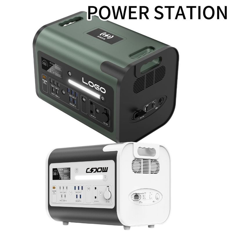 s Лучшая параллельная портативная электростанция 2200W/2048wh для домашних нужд энергии на улице