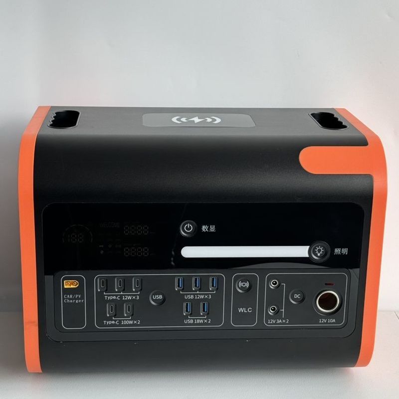 LiFePO4 2200W AT22 портативная солнечная электростанция для резервного энергоснабжения в кемпинге