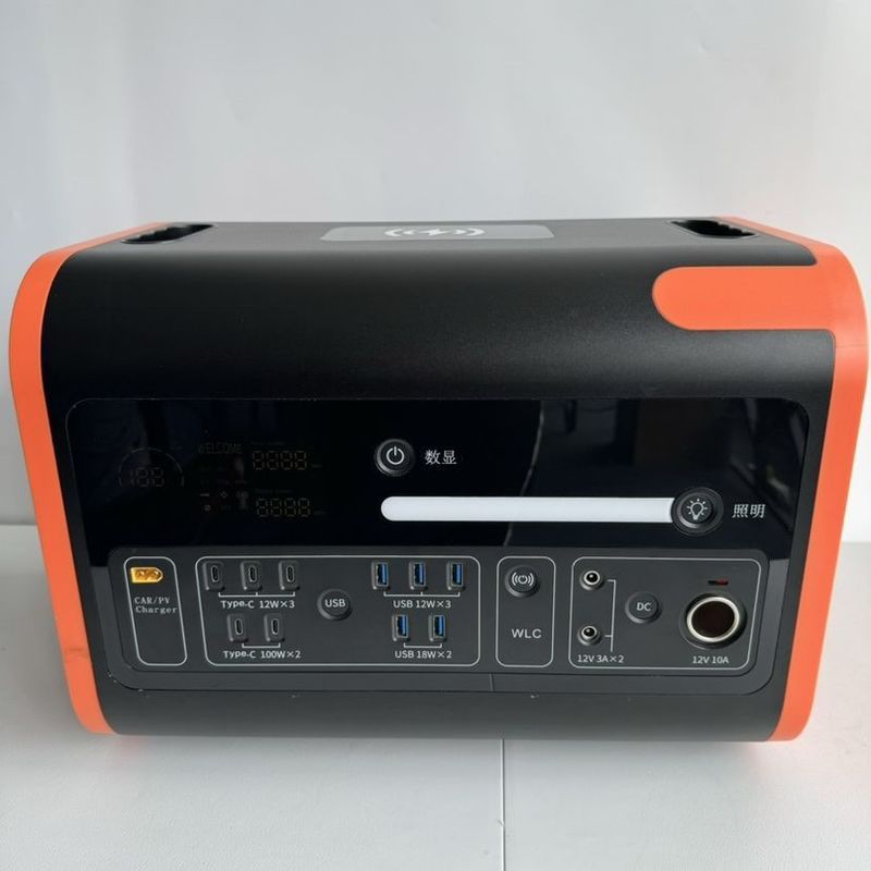 2200W 2048wh портативная электростанция для зарядки солнечных панелей на улице в чрезвычайных ситуациях