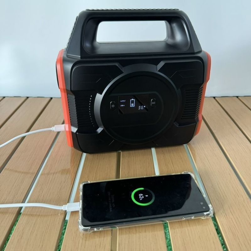 110V/220V/300W288wh/600W Наружная аварийная портативная электростанция с выходом Ja AC