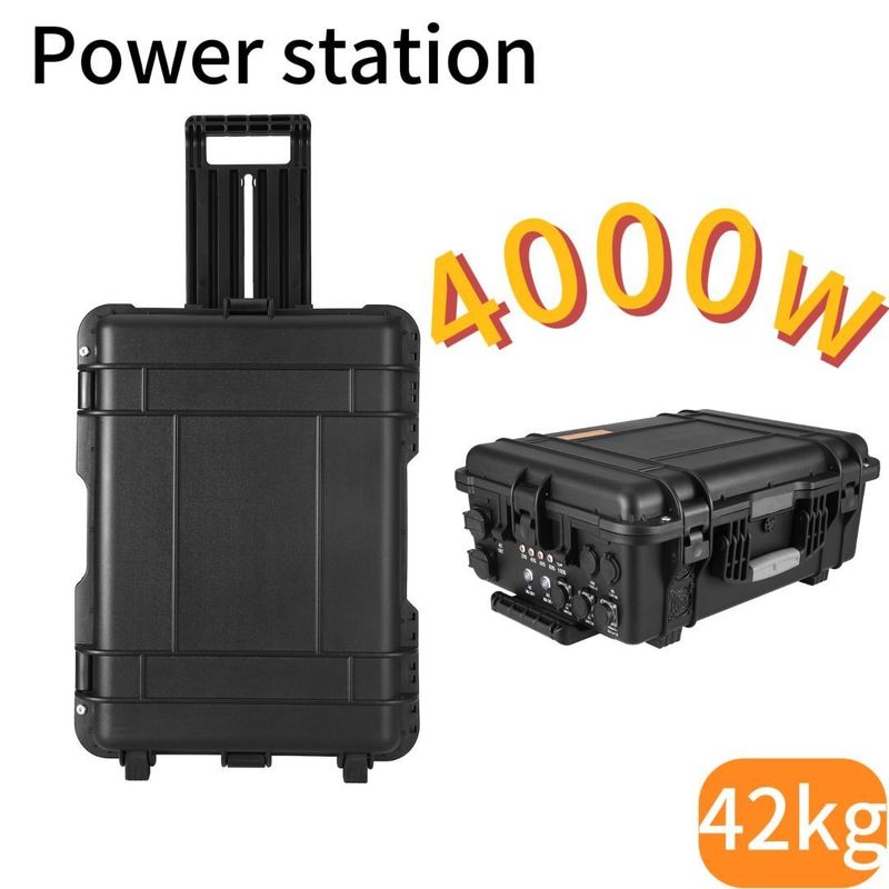 3000W/3000wh AC DC C тип батарея резервная мощность аварийная портативная электростанция легко