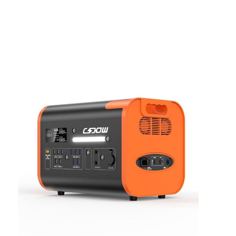 220V±5% напряжение выхода переменного тока портативная электростанция большой мощности 2200W/2048wh/40ah