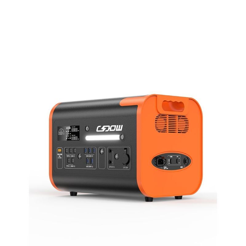 1800W/2200W Выходная мощность Солнечная панель Аварийное питание для наружных и домашних нужд