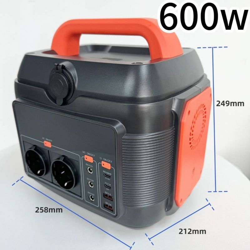 Аварийная портативная электростанция с выходом переменного тока 220V 50Hz/110V 60Hz и литиевой батареей
