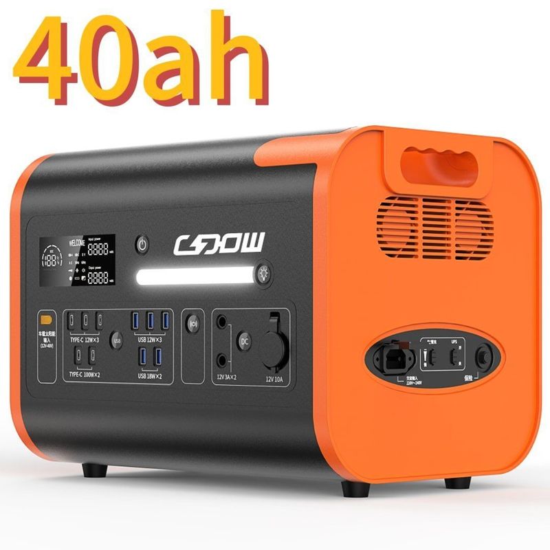 Исследуйте природу с портативной электростанцией 2200W / 2048wh и инвертором синусовой волны