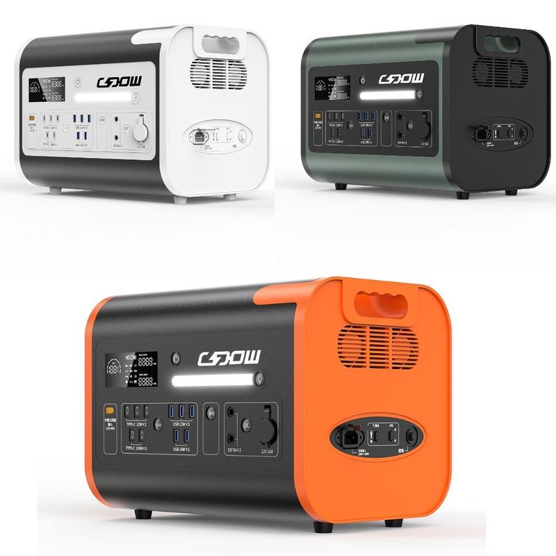 Быстрая зарядка 2200W/40ah Портативное питание для кемпинга на открытом воздухе Резервное хранение энергии